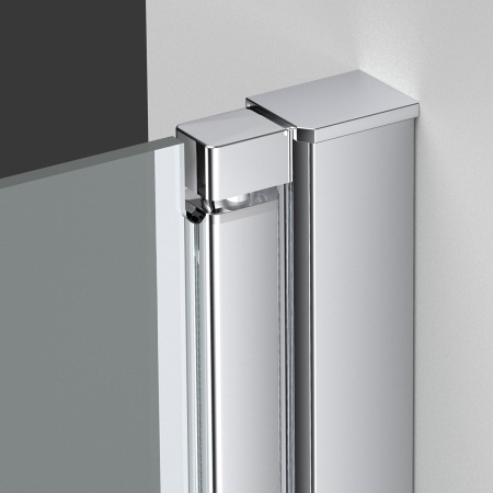 Душевая дверь Vincea Alpha VDP-3AL700MT , (70х195) хром, стекло текстурное