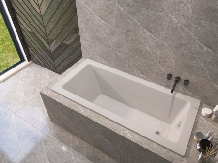 Чугунная ванна Wotte Line 170 x 70 см, (Line 1700x800), белая