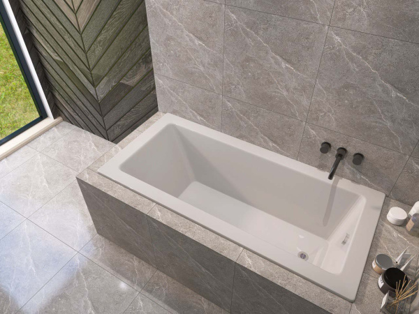 Чугунная ванна Wotte Line Plus 180 x 80 см (Line 1800x800), белая