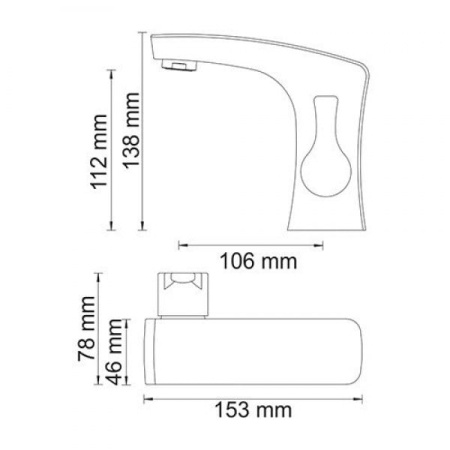 Смеситель для раковины WasserKRAFT Berkel 4803