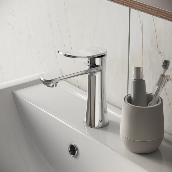 Смеситель для раковины Grossman Advans 510.K35.09.100 хром глянцевый Смеситель для раковины Grossman Advans 510.K35.09.100 хром глянцевый