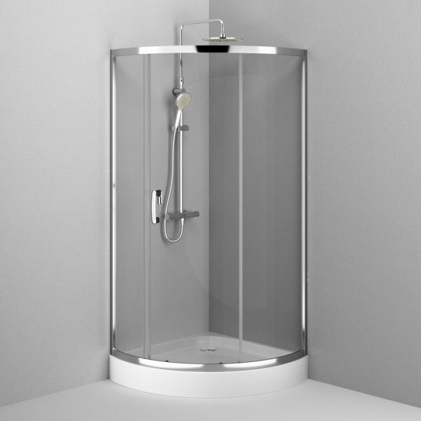 Душевой уголок (90х90) Am.Pm Like Solo Slide W83G-315-090CT