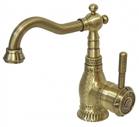 Смеситель для раковины, античная бронза Zorg A 314U-BR