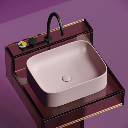 Раковина накладная (50,5х38) Ceramica Nova ELEMENT CN6052MP