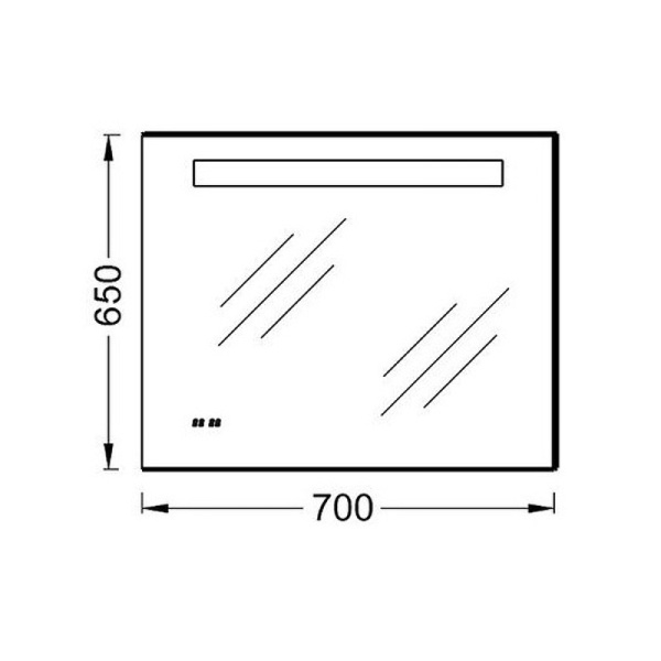 Зеркало Jacob Delafon Replay EB1159-NF