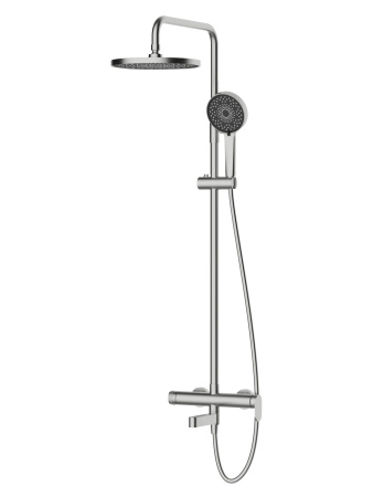 Душевая система с однорычажным смесителем AGGER Sweet A2793322 сатин матовый