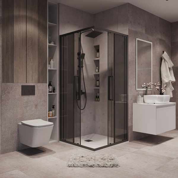 Душевой уголок (100х100) Grossman Cosmo 300.K33.02.1010.21.10