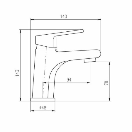 Смеситель для раковины Rav Slezak Colorado CO126.5Z