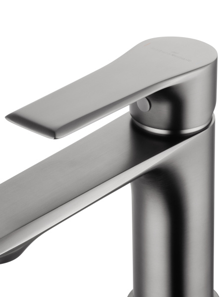 Смеситель для раковины WONZON & WOGHAND BRILLIANT, темный графит WW-88018079-BGM