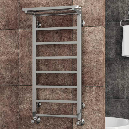 Полотенцесушитель водяной Terminus КОНТУР с полкой (500х1000) П9 4670078529749