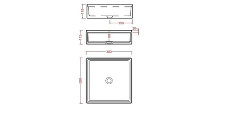 Раковина ArtCeram Scalino SCL001 01 00 bi