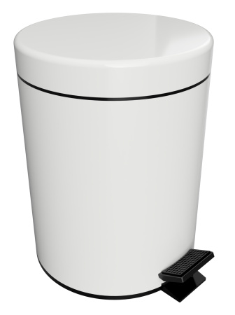 Мусорное ведро  с лифтом 5 л Bemeta White 104315014