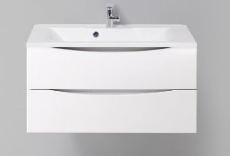 База под раковину подвесная BelBagno MARINO-900-2C-SO-BL-P Bianco Lucido