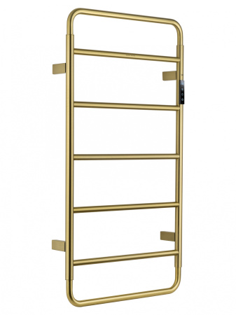 Полотенцесушитель электрический WONZON & WOGHAND WISMAR, брашированное золото WW-AL202-BG