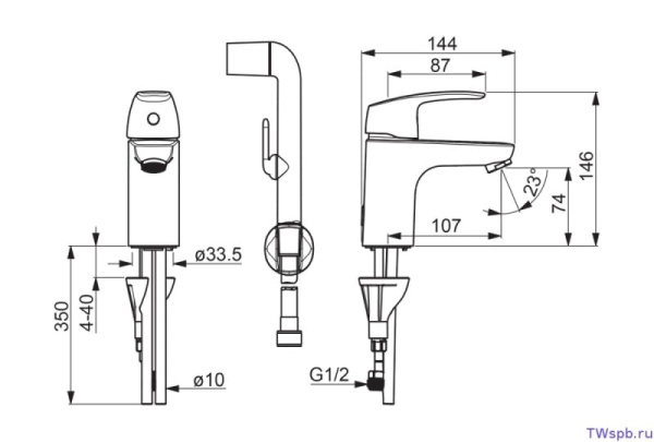 Смеситель для раковины Oras Safira Смеситель для раковины Oras Safira