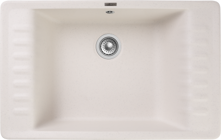 Кухонная мойка GranFest Quartz 71, 71 белый