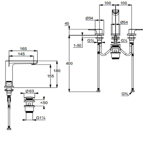Смеситель для раковины Kludi Zenta SL 483930565 Смеситель для раковины Kludi Zenta SL 483930565
