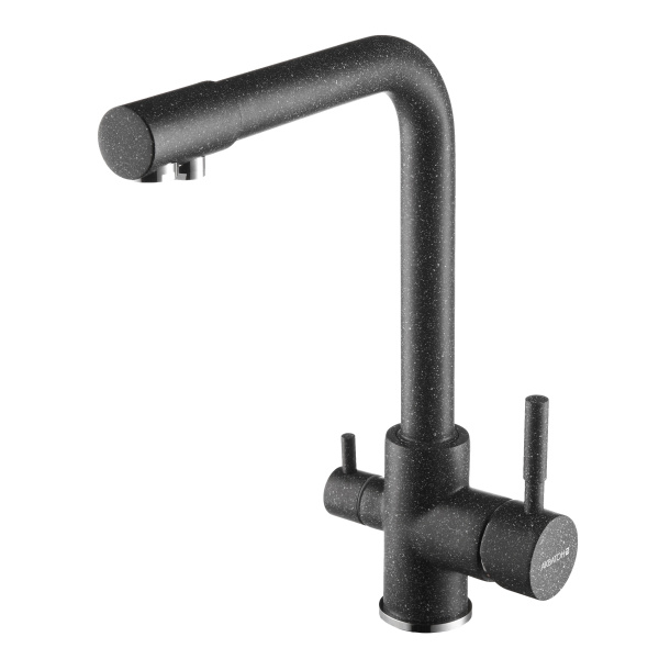 Смеситель для кухни Aquaton Руан 1AX004FCXX210 графит