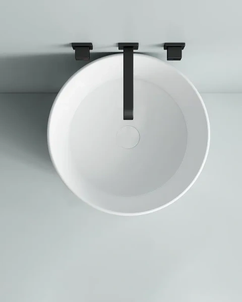 Раковина напольная (45х45) SantiLine SL-4014MW