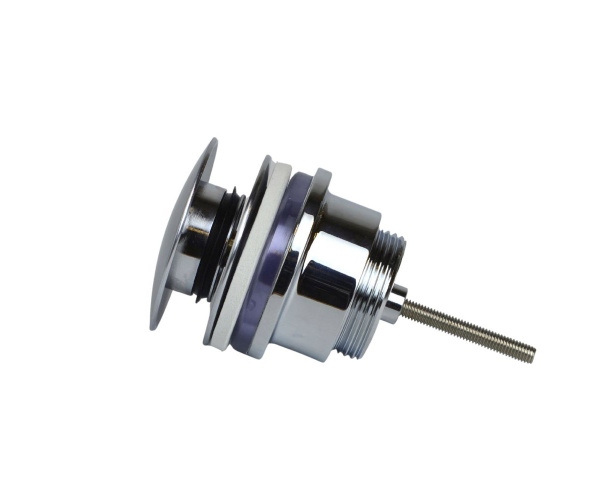 Cлив для раковины Bronze de Luxe 1760'S LOFT матовый хром 008CC