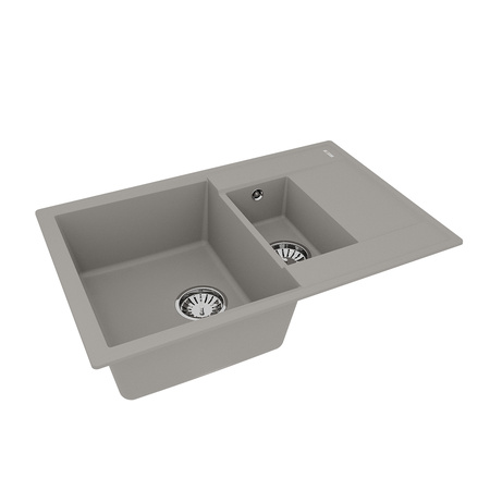 Кухонная мойка Lemark RAMZA 760  грей 9910039