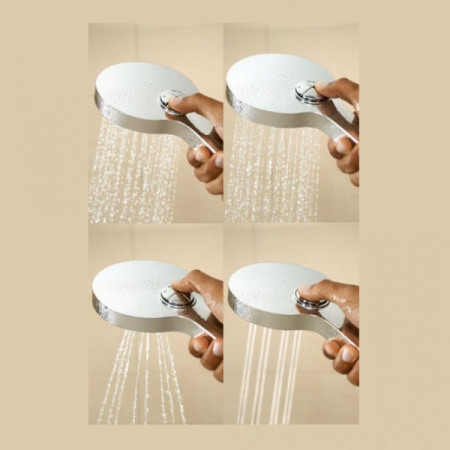 Душевая система с термостатом для настенного монтажа Grohe Rainshower System SmartControl 360 MONO 26361 000 (26361000) хром