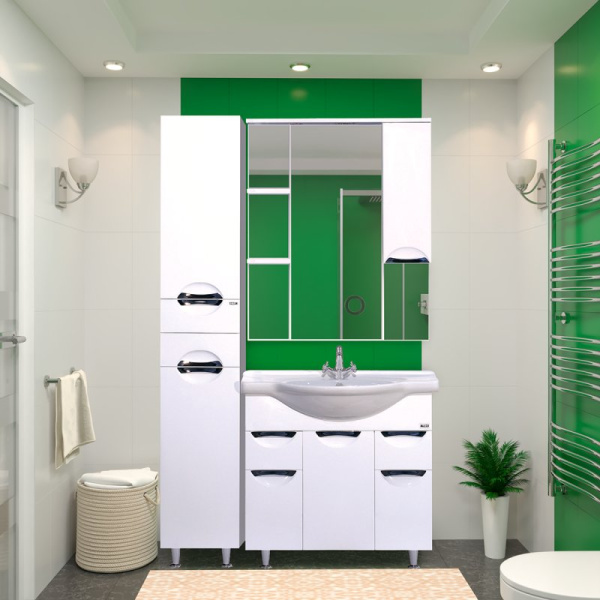 Пенал Misty Орхидея 35 П-Жас05035-011Л левый