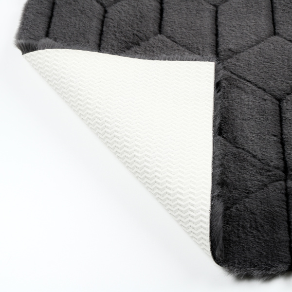 Коврик для ванной 1-ый Fixsen DIAMONT, графит FX-9050V