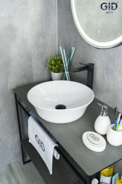 Раковина накладная (41,5х41,5) Gid N9381