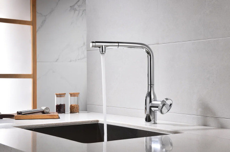 Смеситель для кухни с подключением к фильтру  Paulmark Urban Ur213104-CR