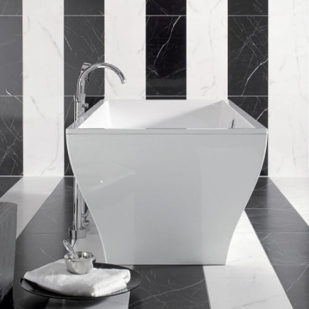 Ванна квариловая отдельностоящая Villeroy & Boch La Belle 180х80 (UBQ180LAB2PDV-96)