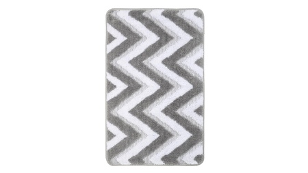 Коврик для ванной Fixsen River  серый 50х80 см.  FX-5004K