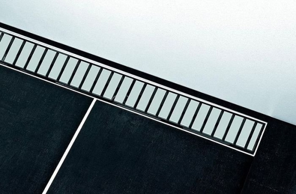 Душевой лоток Tece Linus 70 15100079 с решеткой straight Хром