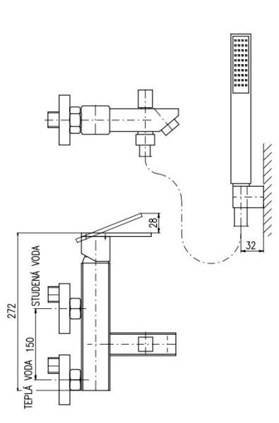 Смеситель для ванны Rav Slezak Loira LR554.5/1 Смеситель для ванны Rav Slezak Loira LR554.5/1
