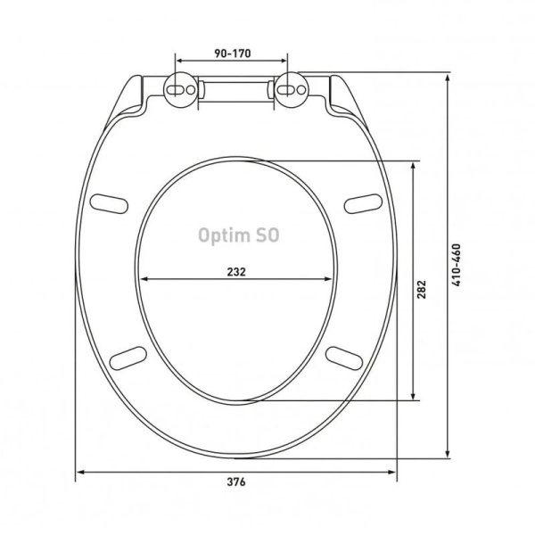 Унитаз Berges Wasserhaus Albit S Rimless 082146