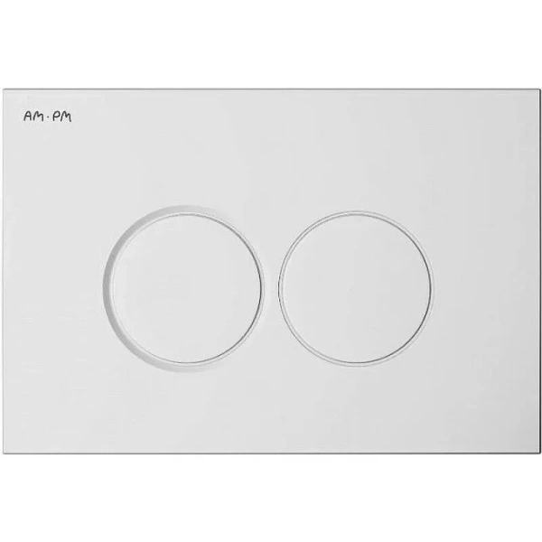 Комплект унитаза с инсталляцией Am.Pm Sense FlashClean IS110101.741701 с сиденьем микролифт, кнопка белый глянец