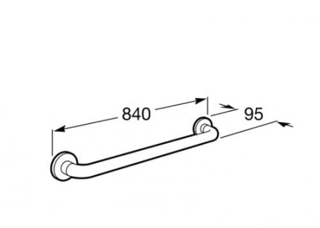 Поручень для ванны Roca Hotels 816396001