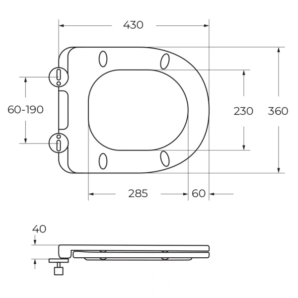 Унитаз подвесной безободковый BelBagno SENSO-TOR BB017CH-TOR/SC с сиденьем микролифт
