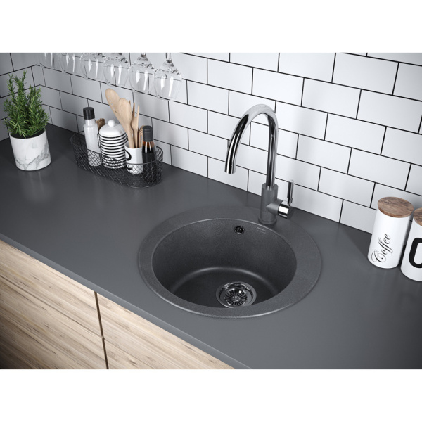 Смеситель для кухни Paulmark Holstein Ho212063-DG