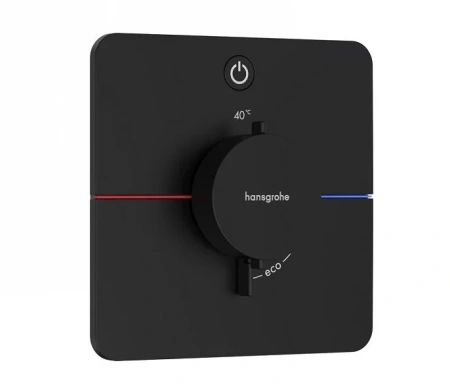 Термостат для душа Hansgrohe ShowerSelect Comfort Q 15581670 черный матовый 
