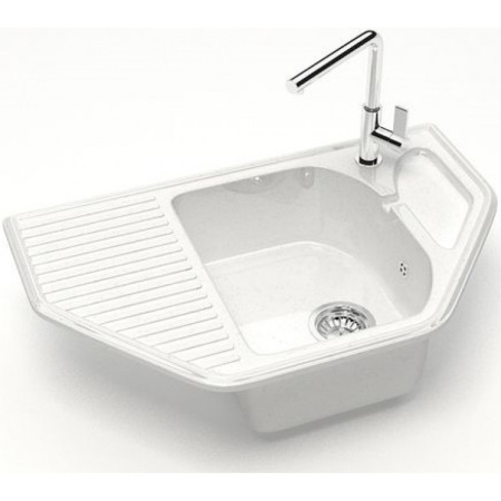 Кухонная мойка Marrbaxx Рики Z22 Z022Q001 белый