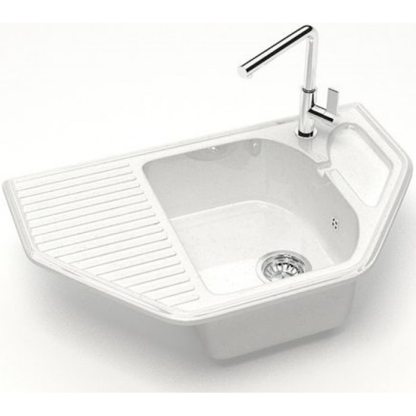 Кухонная мойка Marrbaxx Рики Z22 Z022Q001 белый