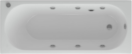 Акриловая ванна Aquatek Оберон (160x70) OBR160-0000017