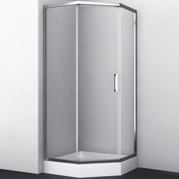 Душевой уголок (100х100) WasserKRAFT Naab 86S38