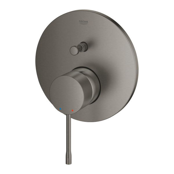 Смеситель для ванны однорычажный Grohe Essence New 24058 AL1 (24058AL1) темный графит матовый