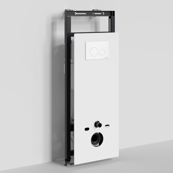 Инсталляция для подвесного унитаза WasserKraft Salm 27TLT.010.ME.WH.WM02