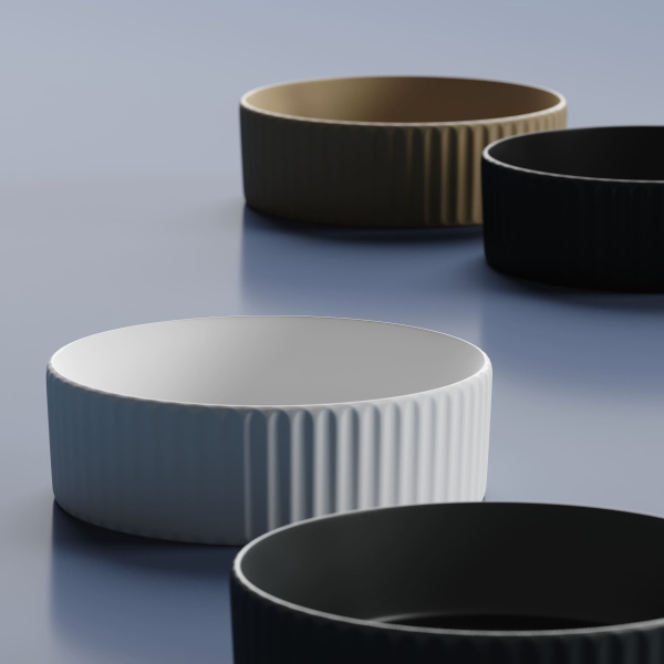 Раковина накладная (36х36) Ceramica Nova ELEMENT CN6057MB