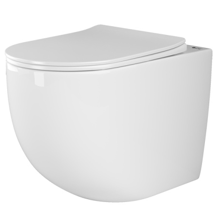 Напольный приставной унитаз Ceramica Nova Mia Rimless CN1810