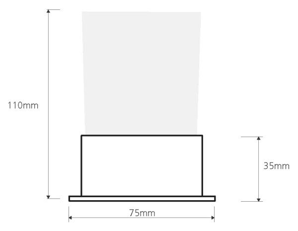 Держатель зубных щеток, отдельностоящий  Bemeta Plaza 140110061