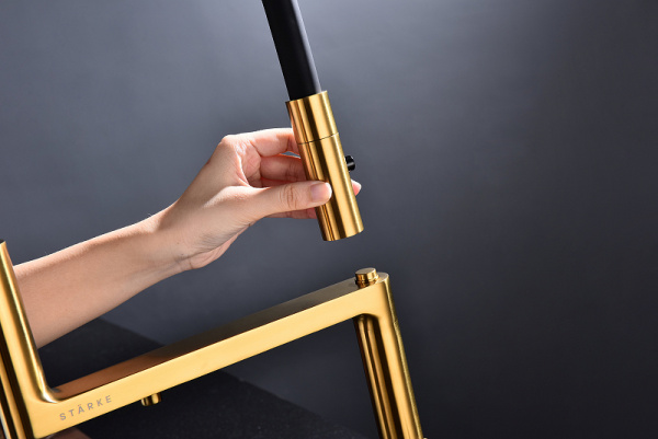 Смеситель для кухни с подключением к фильтру  Paulmark Tornado To213402-BG